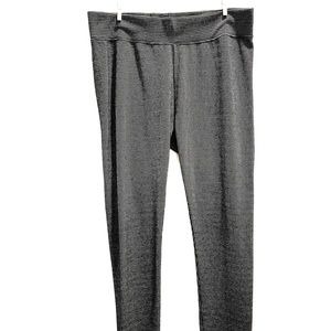 Brand New Aeropostale Black and White Plaid Trouser Stretch Leggings Size XL